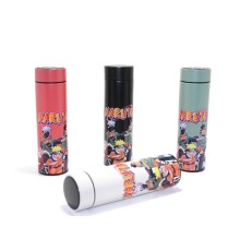 1 Adet Anime Baskılı Dijital Göstergeli Termos 500 ml