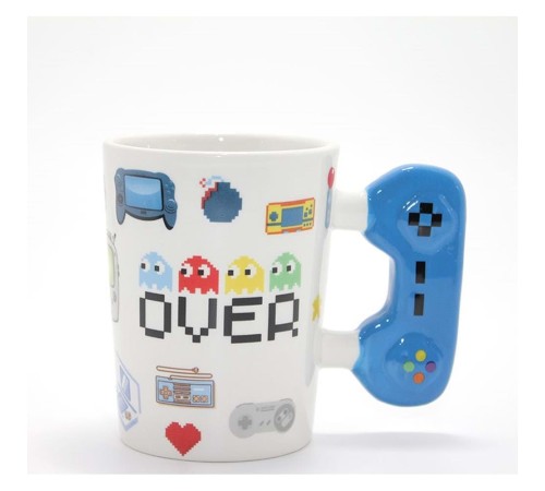 Game Over Porselen Kupa Bardak Alk1101 Dekoratif Hediyelik