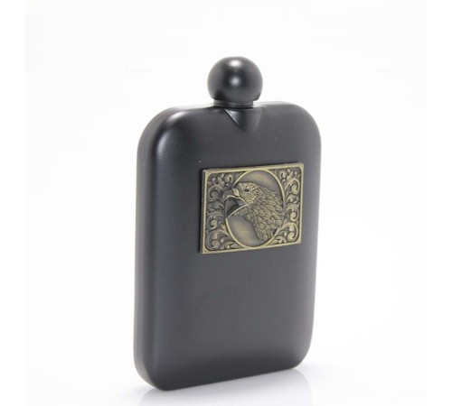 Paslanmaz Çelik Kartal Tasarımlı 6 Oz Matara
