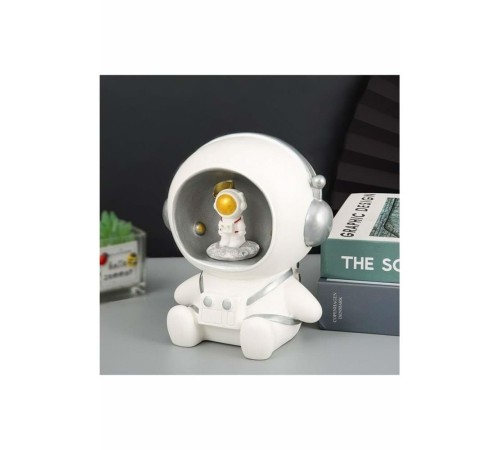 Polyester Masa Üstü Astronot Ledli Lamba
