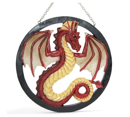 Duvara Asmalı Polyester Dragon Pano Dekoratif Hediyelik