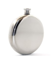 Paslanmaz Çelik Yuvarlak 8 Oz Tekli Matara