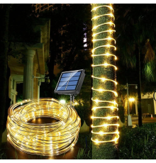 10m 100 Led Solar Led Işık Gün Işığı