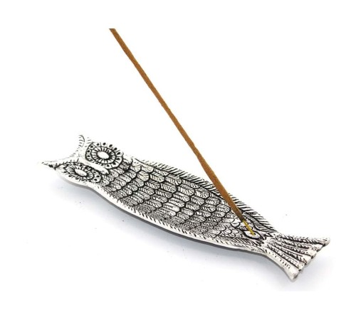 Metal Kayık Baykuş Tasarımı Tütsülük