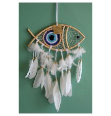Rüya Kapanı Düş Kapanı Dream Catcher Balık Tasarımı