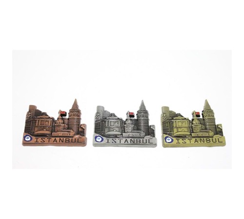 Metal İstanbul Temalı Yöresel Magnet