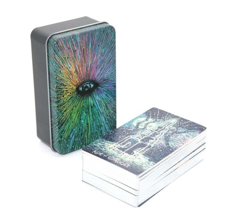 Metal Kutulu Tarot Kartı