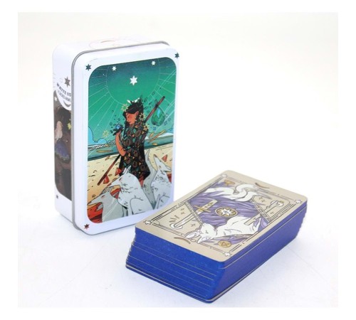 Metal Kutulu Tarot Kartı