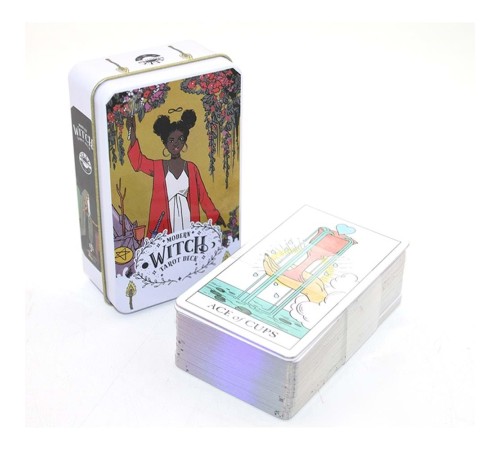 Metal Kutulu Tarot Kartı