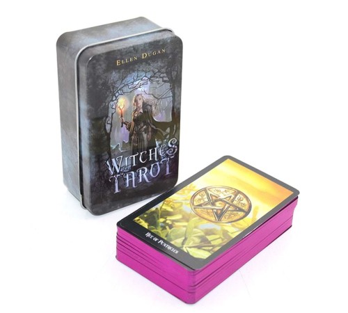 Metal Kutulu Tarot Kartı