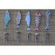 Ahşap Balıklı Metal Çan No:5
