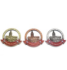İstanbul Temalı Metal Magnet