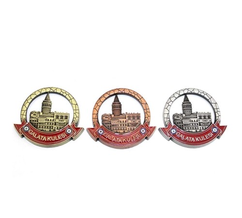 İstanbul Temalı Metal Magnet