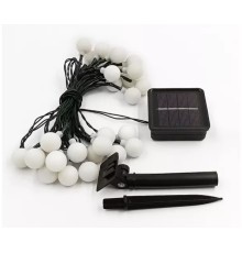 Solar 5m 28 Led Top RGB Siyah Kablolu
