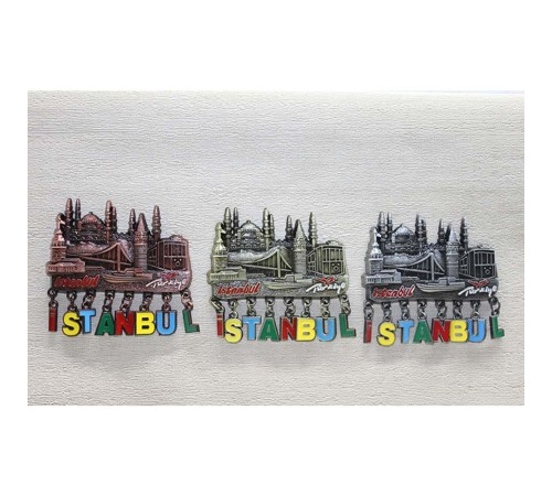 Sarkaçlı İstanbul Temalı Magnet