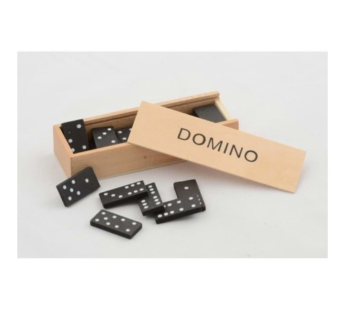 Ahşap Kutulu Domino