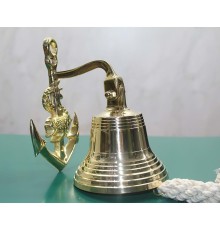 Pirinç Duvara Asmalı Çapalı Çan