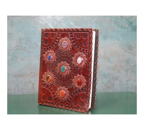 Taşlı Deri Defter