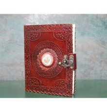 Taşlı Deri Defter