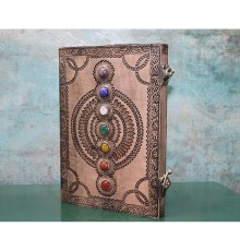 Taşlı Deri Defter