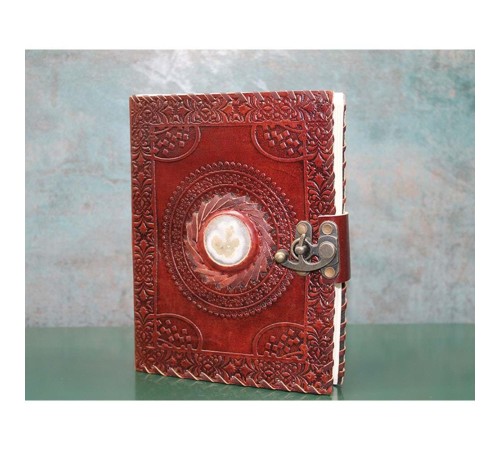 Taşlı Deri Defter