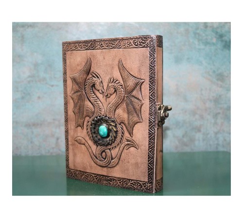 Taşlı Deri Defter