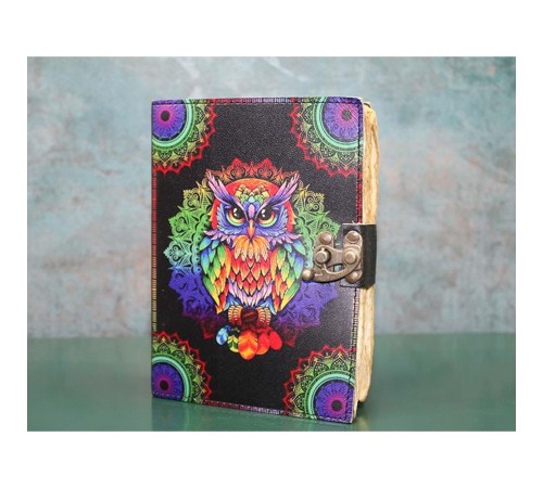 Baykuşlu Deri Defter