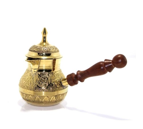 Pirinç Cezve 6'' İnc