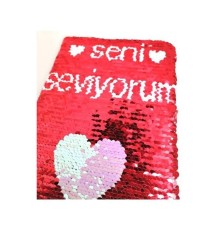 Pullu Eskitme Tarzı Çizgisiz Defter
