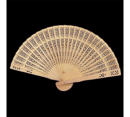 Ahşap Yelpaze 50 Adet