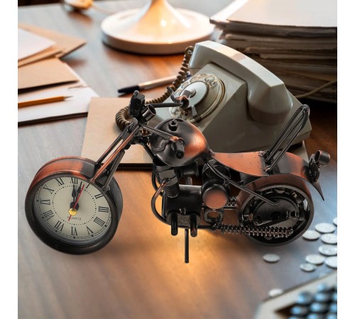 Metal Motosiklet Saat