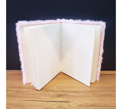 Panda Tasarımlı Peluş Defter