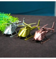 Dekoratif Metal Helikopter