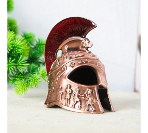 Metal Dekoratif Şövalye Miğferi