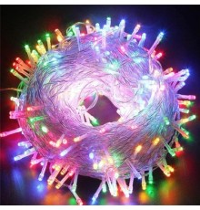 5m 30 Led RGB 2 Kademeli Şeffaf Kablo