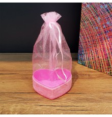 Pembe Tül Kese