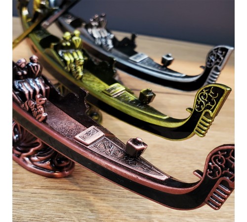 Metal Dekoratif Venedik Kayık
