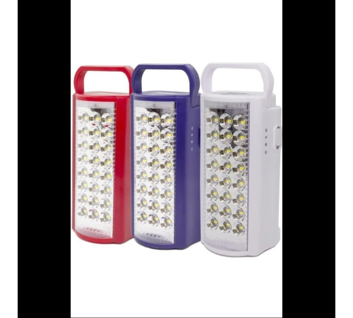 24 Büyük Ledli 80 Saat Yanan Powerbank Özellikli Akülü Led Işıldak