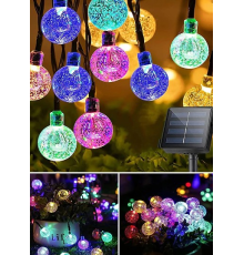 Güneş Enerjili Top 50 Led Bahçe Aydınlatma 7 Metre S-40