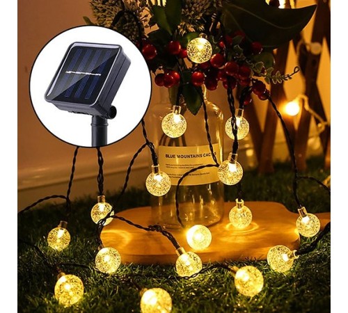 Güneş Enerjili Top 50 Led Bahçe Aydınlatma 7 Metre S-38