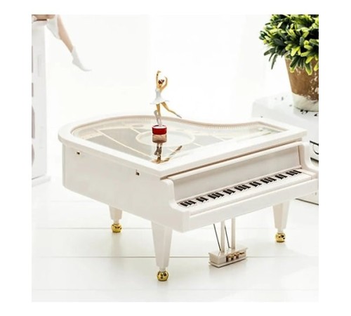 Balerinli Dans Eden Piyano Müzik Kutusu N-46