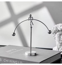 Halterci Şeklinde Newton Balans Denge Topları han-24