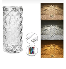 Kristal Led Dokunmatik Masa Lambası