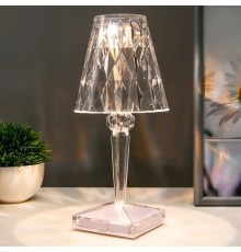 Kristal Led Şarjlı Masa Üstü Lamba