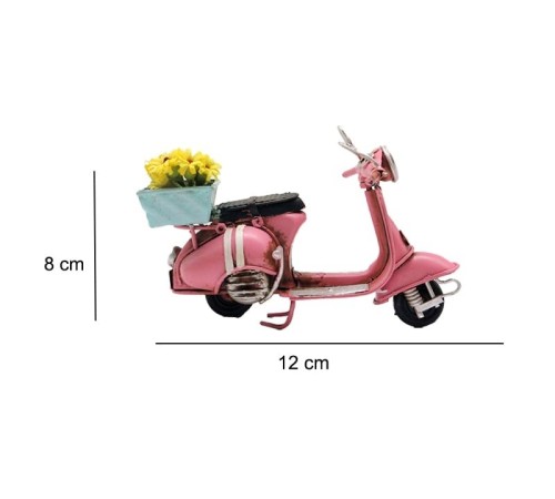 Dekoratif Metal Scooter