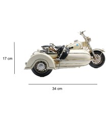 Dekoratif Metal Sepetli Motor