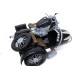 Dekoratif Metal Motosiklet Sepetli