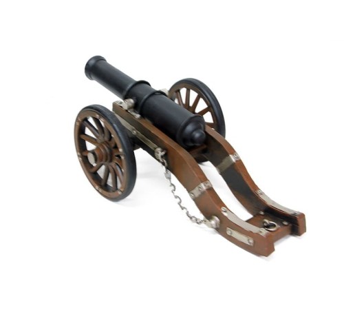 Dekoratif Metal Top Arabası Biblo