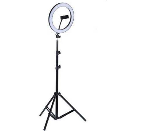 Selfie Led Işık 10inç Youtube,Makyaj,Kuaför 26cm-2m Stand