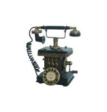 Dekoratif Metal Telefon Kumbaralı Kumbara Biblo Hediyelik